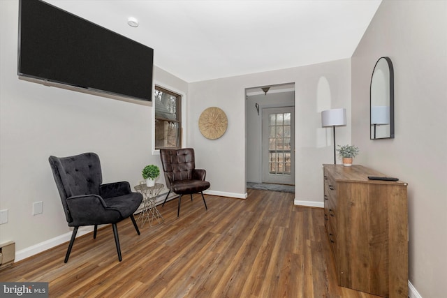 2 Forest Trl, Fairfield, PA 17320 - living area featuring wood finished floors and baseboards