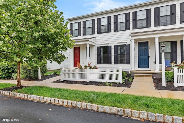 217 Hoke Farm Way, Mechanicsburg, PA 17050 - view of front of home with a porch
