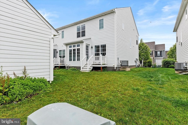 217 Hoke Farm Way, Mechanicsburg, PA 17050 - rear view of property with a yard