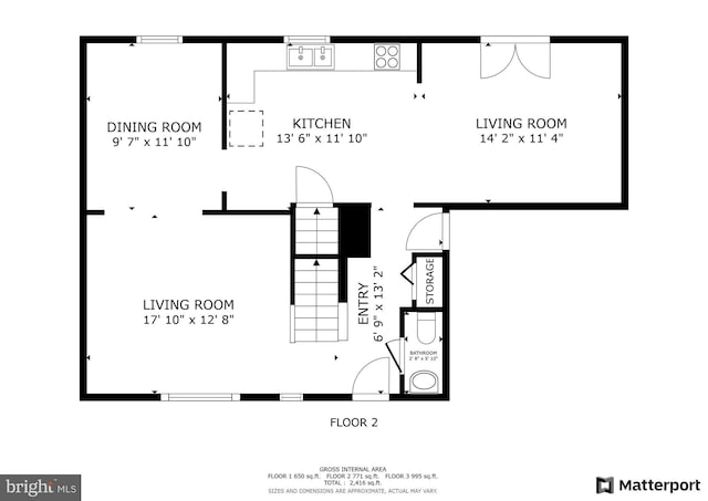 16041 Macedonia Dr, Woodbridge, VA 22191 - view of home floor plan