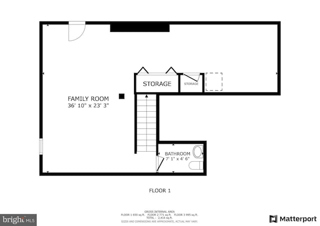 16041 Macedonia Dr, Woodbridge, VA 22191 - view of property floor plan