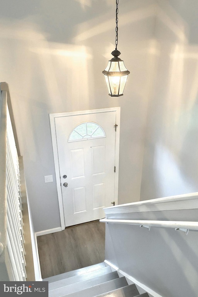 5 Stahle Ln, Dover, PA 17315 - entrance foyer with dark wood-style floors