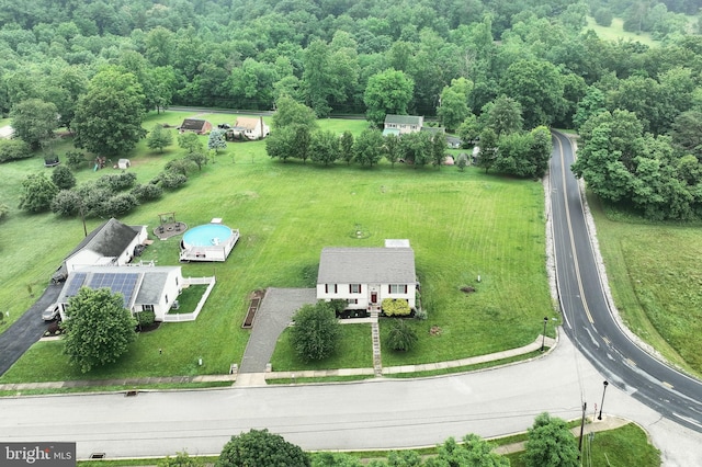 5 Stahle Ln, Dover, PA 17315 - bird's eye view of a heavily wooded area