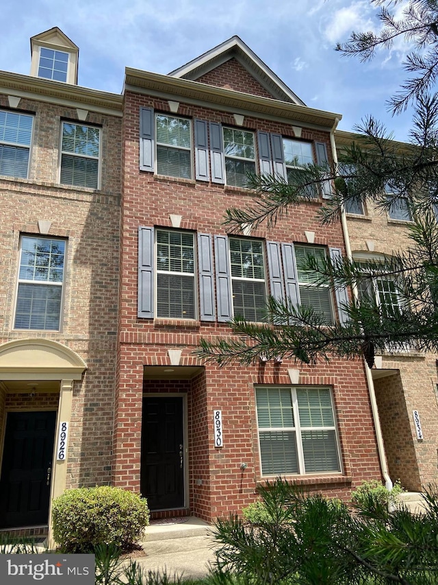 8930 Shadia Pl, Manassas, VA 20110 - view of front of home featuring brick siding