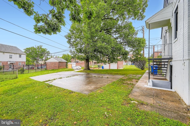 3814 Cedardale Rd, Baltimore, MD 21215 - view of yard with stairway