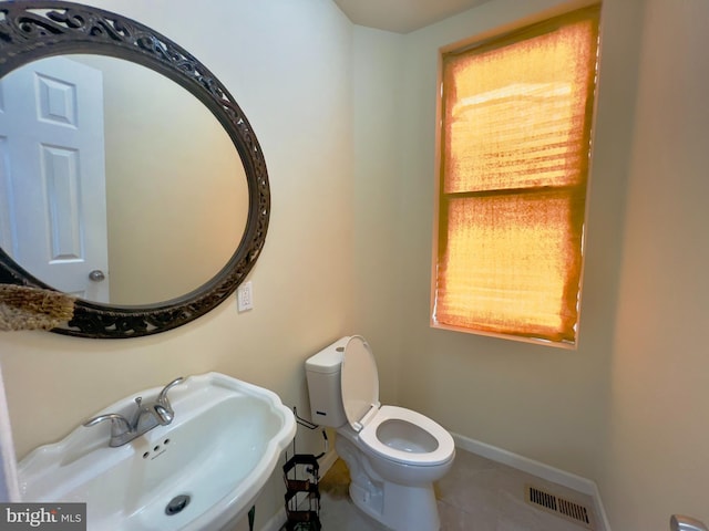 115 W Sharpnack St, Philadelphia, PA 19119 - bathroom with a sink and tile patterned flooring