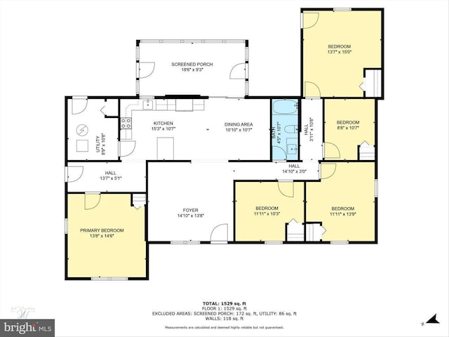 813 Ferguson Rd, Joppa, MD 21085 - view of property floor plan