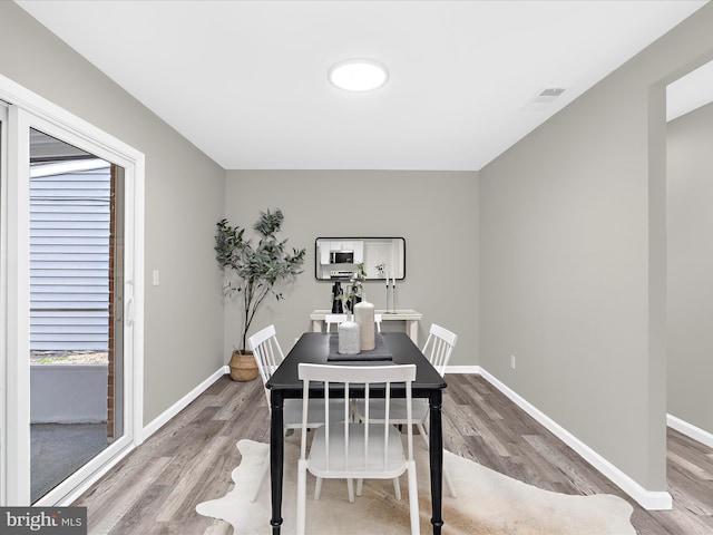 813 Ferguson Rd, Joppa, MD 21085 - dining room featuring wood finished floors