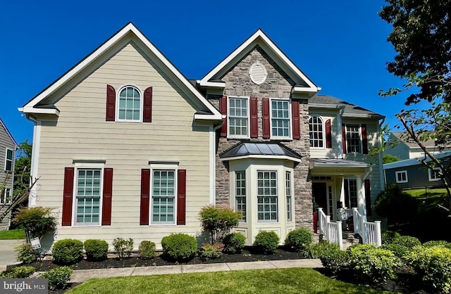 3716 Taft Ave, Alexandria, VA 22304 - view of front of property with stone siding