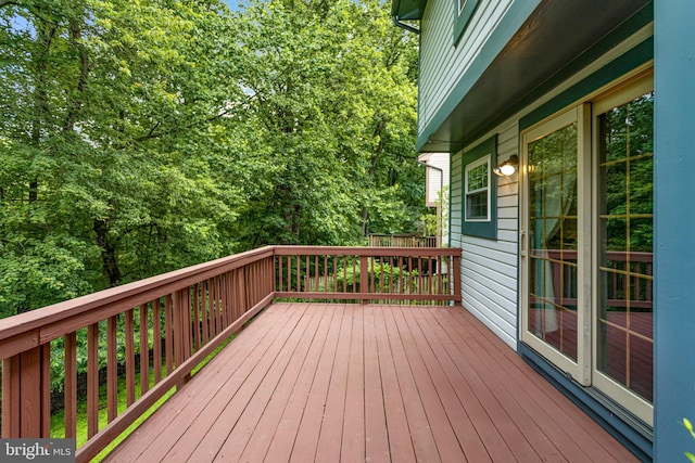 1651 Hugo Cir, Silver Spring, MD 20906 - view of wooden terrace