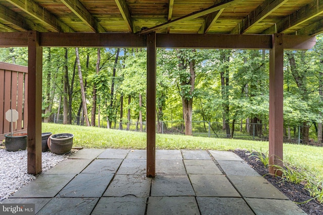 1651 Hugo Cir, Silver Spring, MD 20906 - fenced backyard with a patio