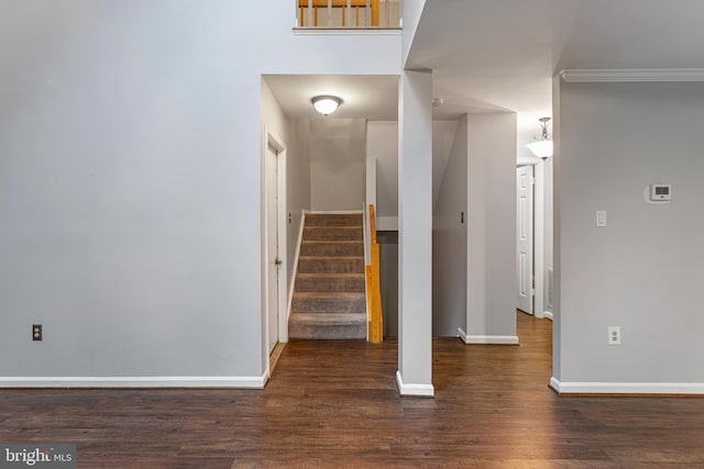 1651 Hugo Cir, Silver Spring, MD 20906 - stairs featuring wood finished floors and baseboards