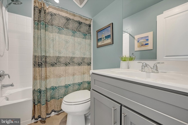 2596 Twin Birch Rd, Hanover, MD 21076 - full bath with vanity, shower / bathtub combination with curtain, and tile patterned flooring