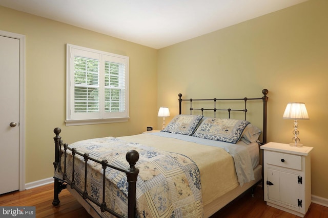 9 Morningside Dr, Pennington, NJ 08534 - bedroom with dark wood-style floors