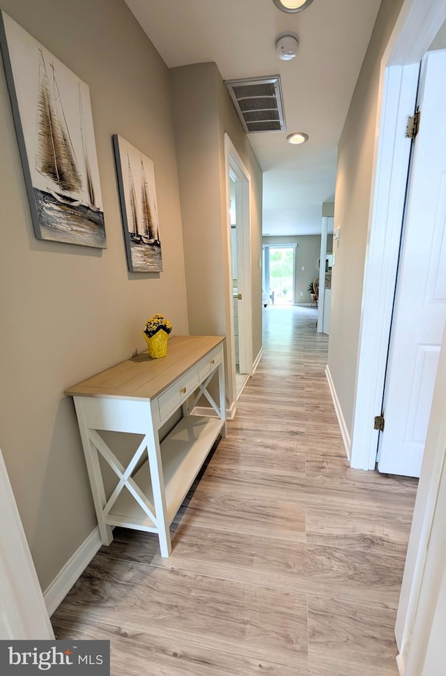 532 Sunrise Ave, Harbour View, Somers Point, NJ 08244 - hall with light wood-type flooring