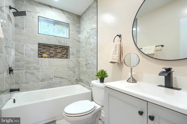 2721 Louise Ave, Baltimore, MD 21214 - bathroom with vanity and tub / shower combination