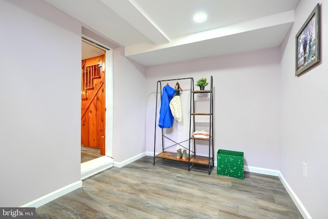 2721 Louise Ave, Baltimore, MD 21214 - interior space featuring wood finished floors