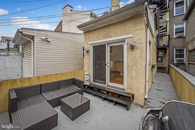 307 S Exeter St, Baltimore, MD 21202 - view of patio / terrace featuring an outdoor hangout area