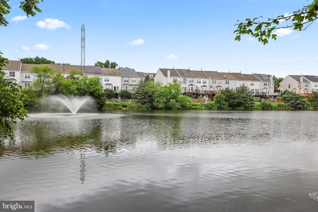 21024 Mossy Glen Ter, Ashburn, VA 20147 - water view with nearby suburban area
