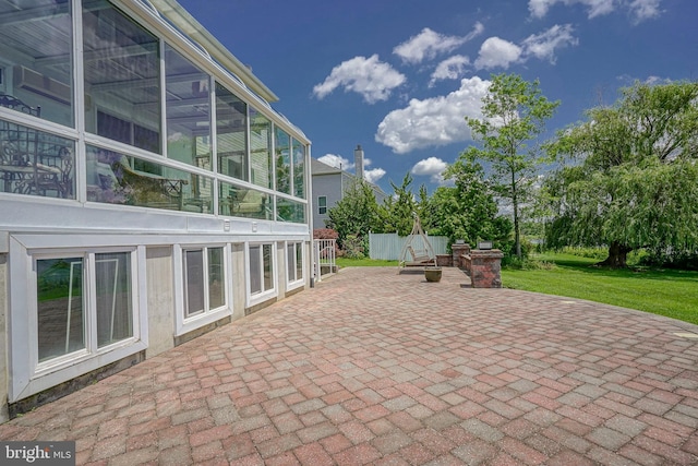 8 Cove Ct, Hainesport, NJ 08036 - view of patio