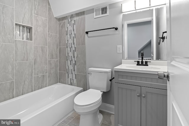 816 Carroll St, Baltimore, MD 21230 - bathroom featuring vanity and  shower combination