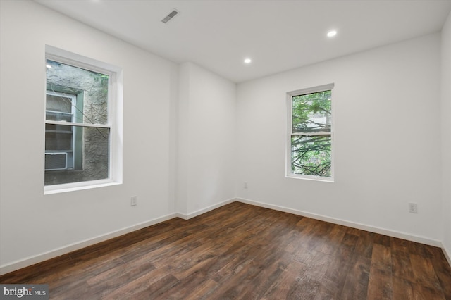 1408 N Redfield St, Philadelphia, PA 19151 - empty room featuring wood finished floors and recessed lighting