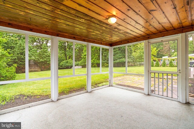 10833 Hunting Ln, Columbia, MD 21044 - view of unfurnished sunroom