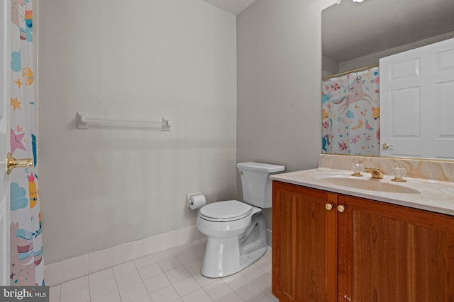 14 Leapson Ln, Doylestown, PA 18901 - bathroom with vanity and tile patterned flooring