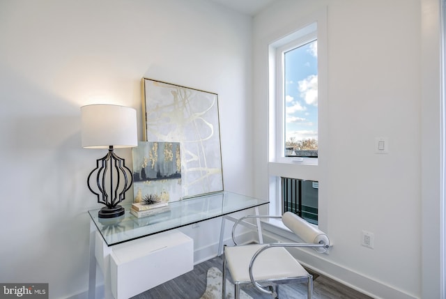 4901 1st St NW Unit 5, Washington, DC 20011 - office space featuring wood finished floors and plenty of natural light