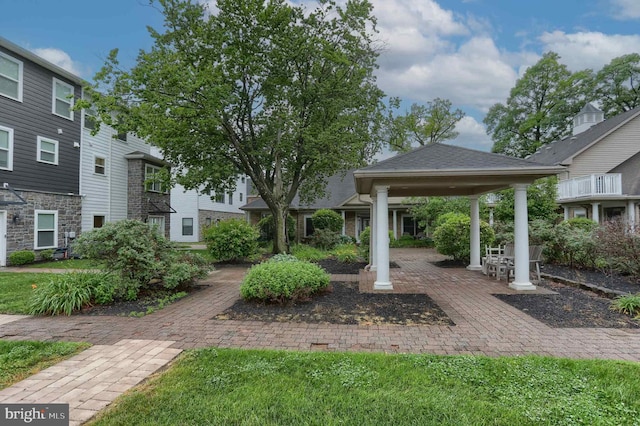 162 High Pointe Dr, Hummelstown, PA 17036 - view of yard featuring a gazebo