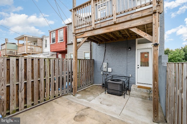 915 N Montford Ave, Baltimore, MD 21205 - view of patio