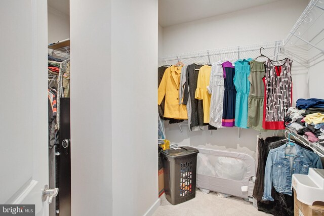 18351 Moss Garden Rd, Dumfries, VA 22026 - spacious closet featuring carpet