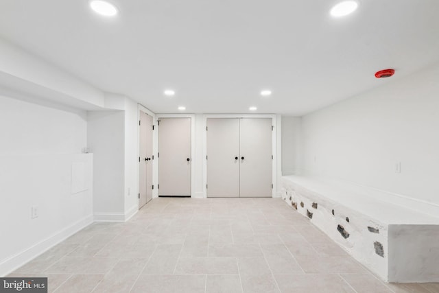 1310 E Passyunk Ave, Philadelphia, PA 19147 - mudroom with recessed lighting and baseboards