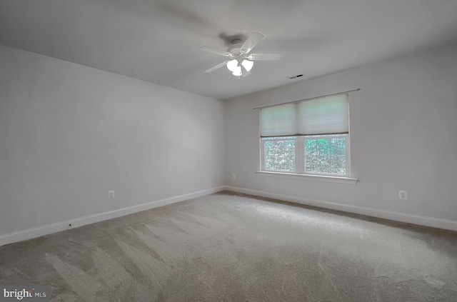 23273 Nicholson St, Hollywood, MD 20636 - carpeted empty room featuring a ceiling fan and baseboards