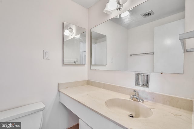 3701 S George Mason Dr Unit 611N, Falls Church, VA 22041 - half bath featuring toilet and vanity