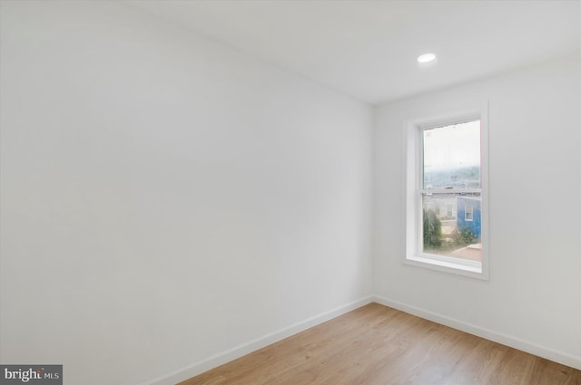 749 Church St, Reading, PA 19601 - unfurnished room with light wood-style floors and recessed lighting
