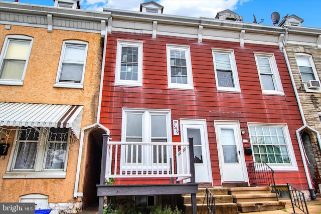 749 Church St, Reading, PA 19601 - townhome / multi-family property with entry steps and cooling unit