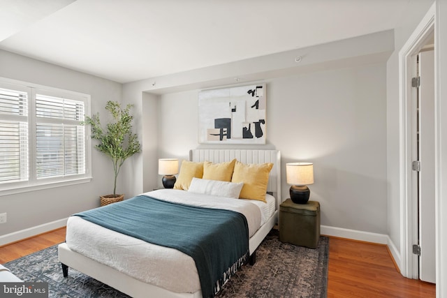 3401 38th St NW Unit 411, Washington, DC 20016 - bedroom featuring wood finished floors