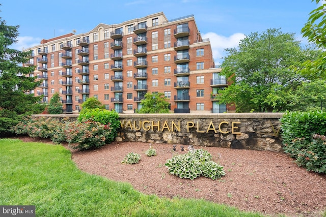 3401 38th St NW Unit 411, Washington, DC 20016 - view of apartment building / complex