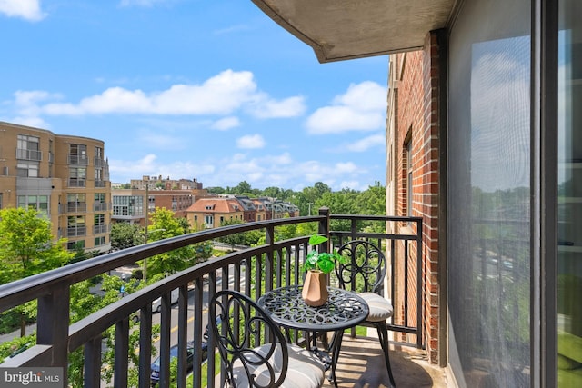 3401 38th St NW Unit 411, Washington, DC 20016 - view of balcony
