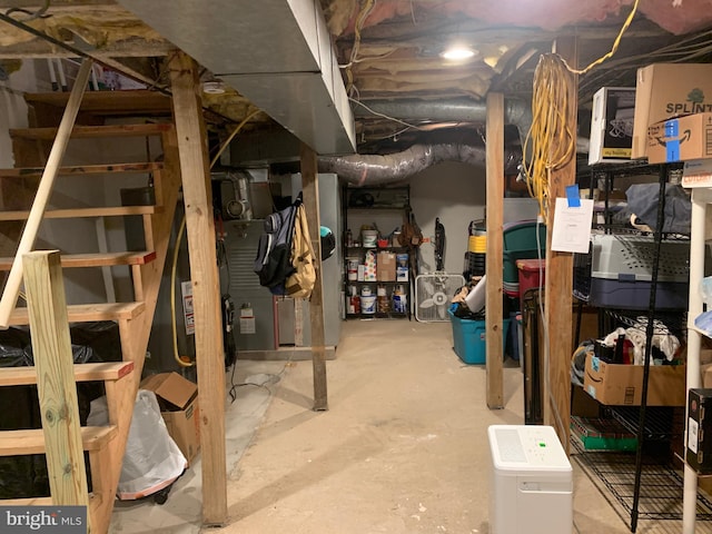 554 Locust St, Bristol, PA 19007 - view of unfinished basement