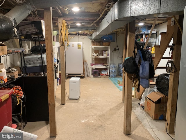 554 Locust St, Bristol, PA 19007 - view of unfinished basement