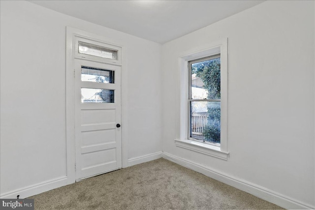 18 Belview Ave, Hagerstown, MD 21742 - entrance foyer featuring carpet flooring and baseboards