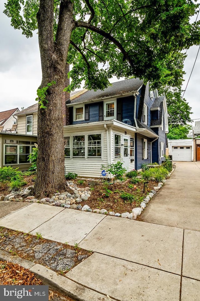 15 Willowbrook Ave, Lansdowne, PA 19050 - view of front of property featuring an outdoor structure
