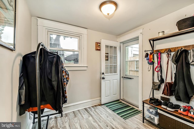 15 Willowbrook Ave, Lansdowne, PA 19050 - mudroom featuring plenty of natural light and light wood-type flooring