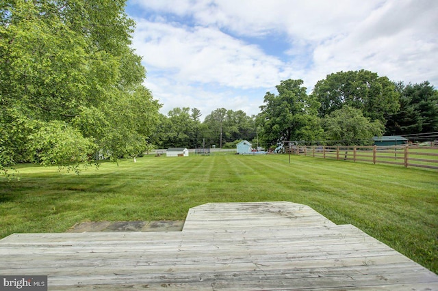 21024 Jefferson Blvd, Smithsburg, MD 21783 - view of yard with a deck