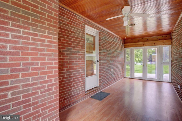 21024 Jefferson Blvd, Smithsburg, MD 21783 - unfurnished sunroom featuring french doors