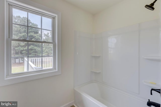 24750 Peterkins Rd, Georgetown, DE 19947 - full bathroom featuring plenty of natural light and bathing tub / shower combination