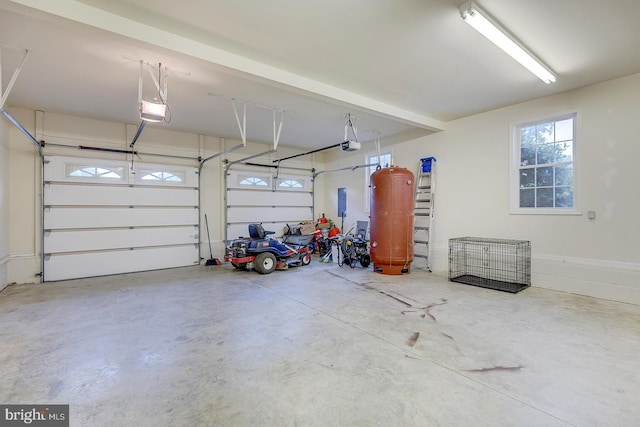 24750 Peterkins Rd, Georgetown, DE 19947 - garage featuring a garage door opener
