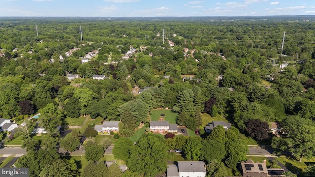 12 Stonelea Dr, Princeton Junction, NJ 08550 - aerial overview of property's location with a heavily wooded area
